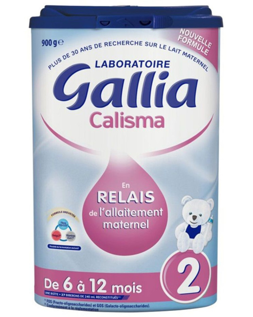 Lait Calisma Relais 2 - Lait 6-12 mois LABORATOIRE GALLIA