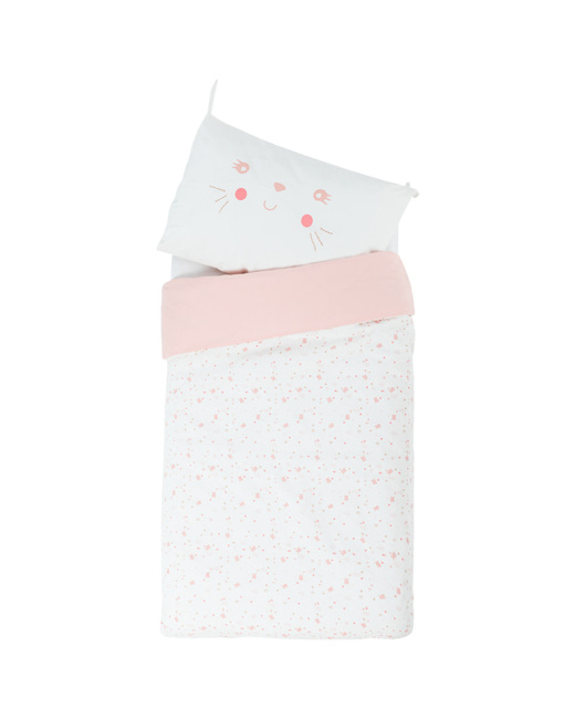 Parure de lit avec housse de couette et taie d'oreiller Little princess