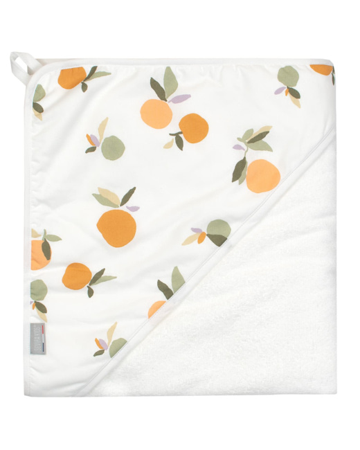Grande cape de bain en coton et bambou, Clem