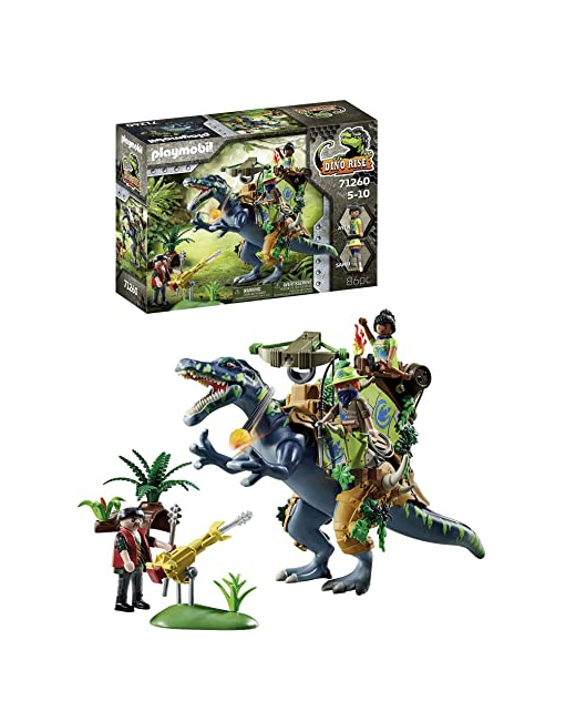 Playmobil Dino Rise - Spinosaure et combattant