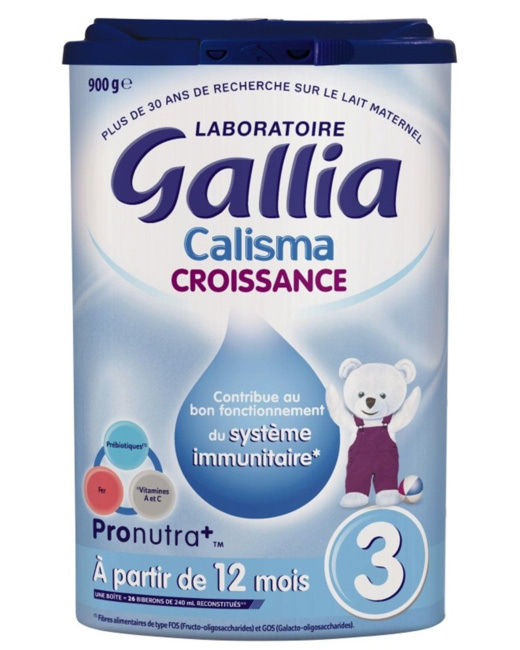 Lait Calisma Junior - 4ème Age - 18 Mois - Gallia - 900g - Gallia