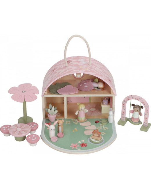 Maison de poupée en bois FSC - fairy garden