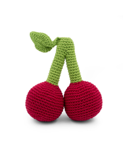 Hochet cerise