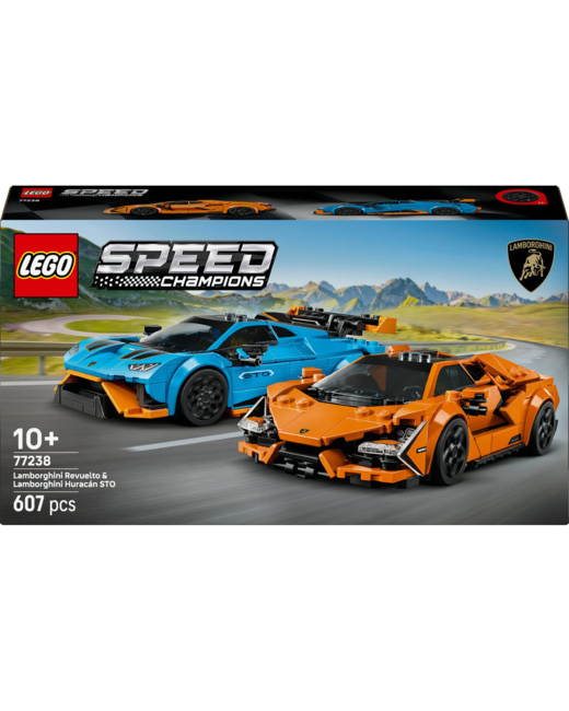 Lamborghini Revuelto et Huracán STO Speed Champions