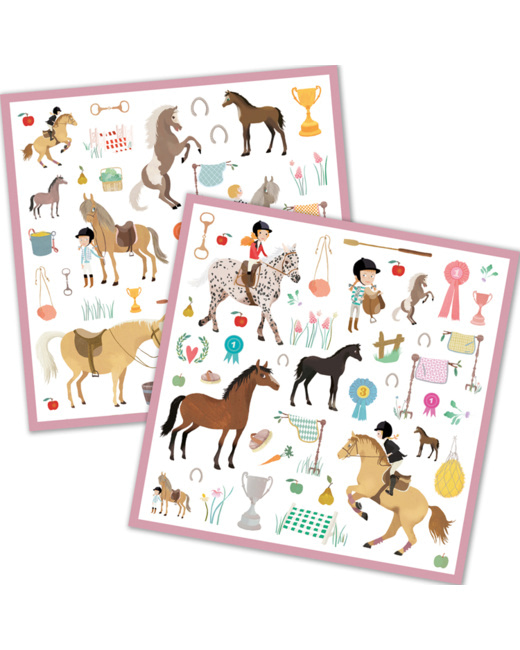 Stickers Chevaux