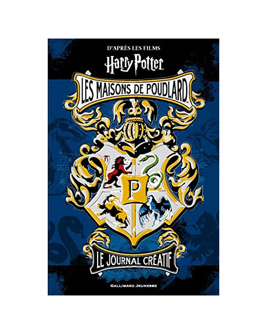 Livre Harry Potter - Journal Creatif : Les Maisons De Poudlard