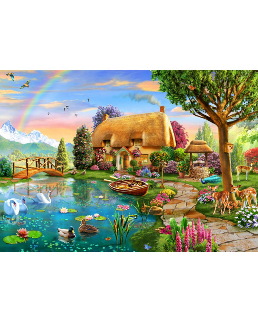 Puzzle Lakeside Cottage