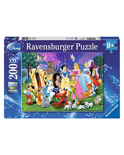 Puzzle XXL - Les grands personnages Disney - 200 pièces