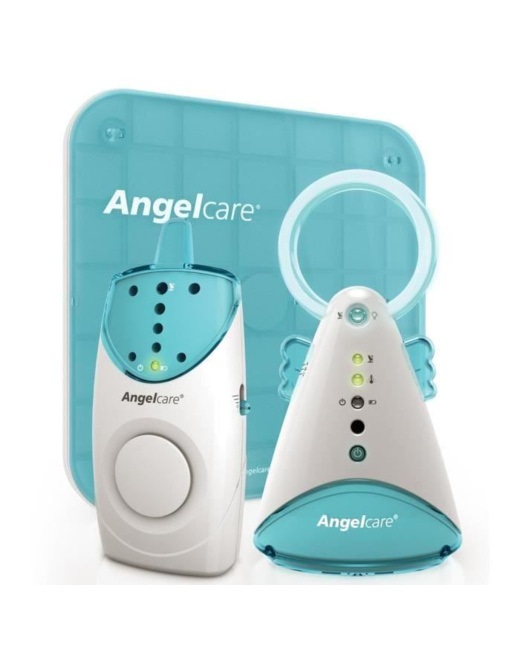 Babyphone vidéo Angelcare avec détécteur de mouvements AC25 Blanc -  Produits bébés