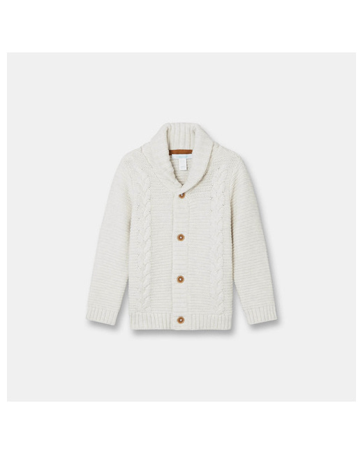Gilet tricot torsadé