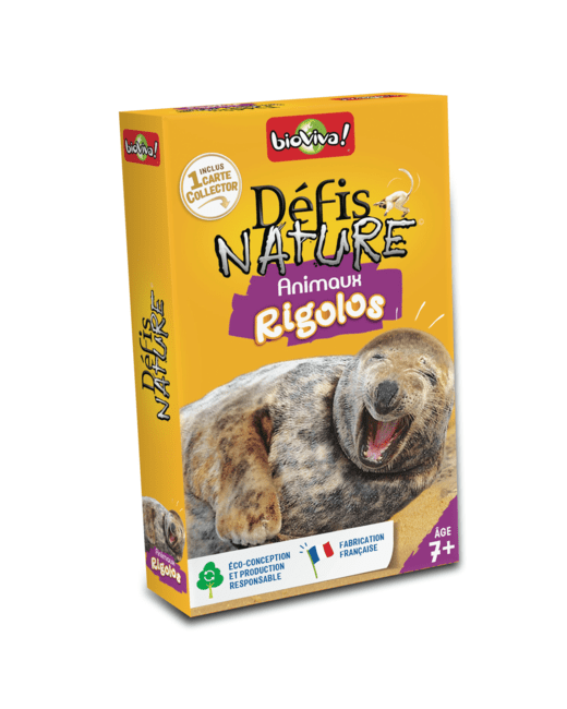 Jeu éducatif Défis Nature - Animaux rigolos