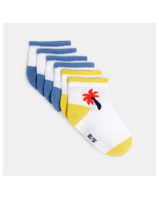 Chaussettes basses palmiers (lot de 3)