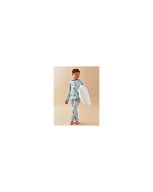 Pyjama  2 pièces imprimés éléphants en jersey