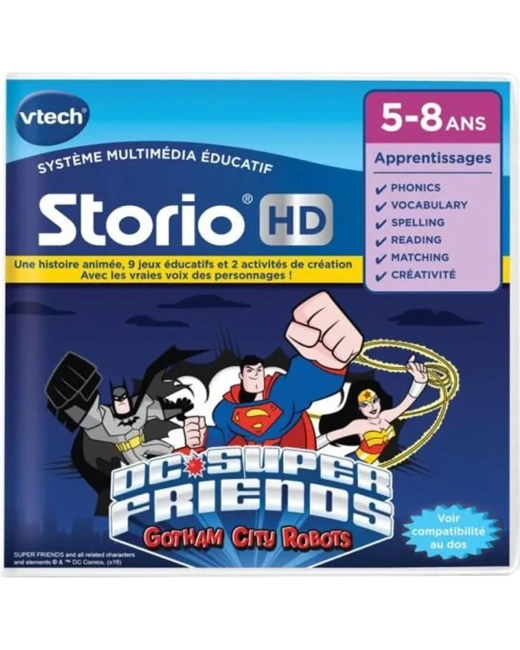 Storio - Jeu éducatif Batman vs Superman