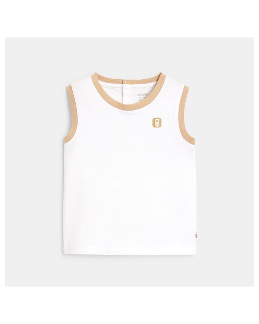 Débardeur coton flammé