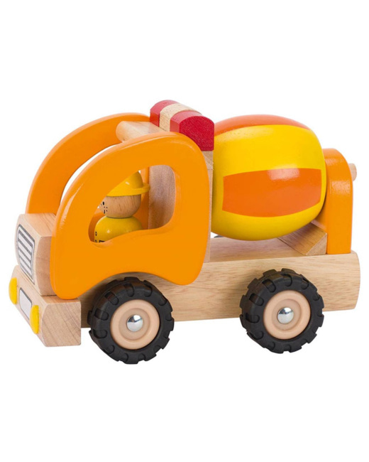 Camion toupie en bois