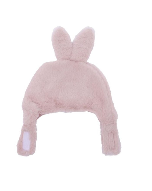 Bonnet ours fausse fourrure Angora
