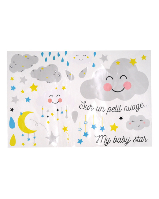 Stickers muraux décoratifs Nuage
