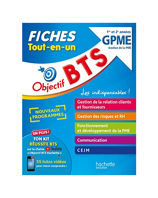 Objectif BTS GPME - Fiches Tout-en-un