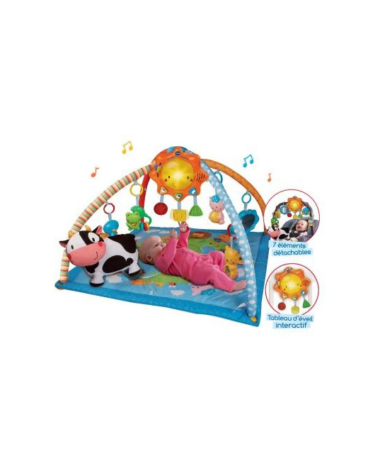 Tapis d'éveil interactif : Lumi tapis des petits copains