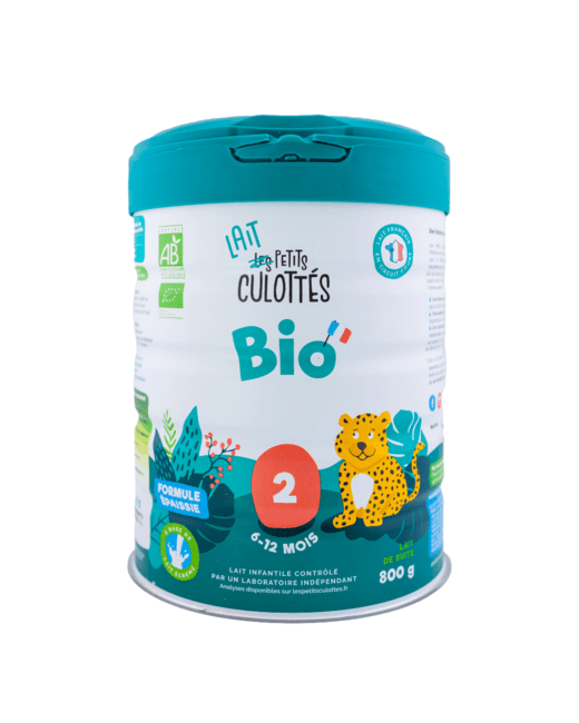 Lait de suite formule épaissie 2ème âge bio de 6 à 12 mois