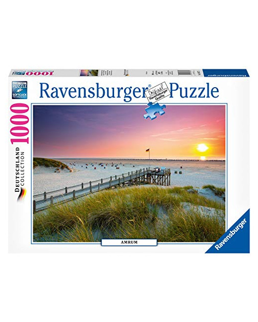 Puzzle - Coucher Soleil sur Amrum - 1000 pièces