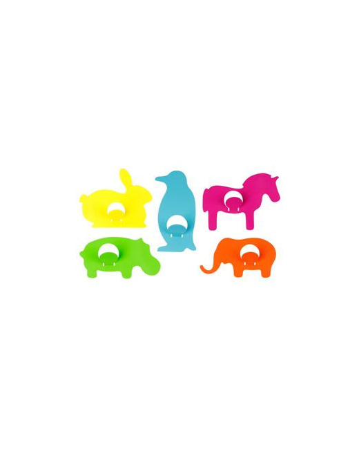 Patères animaux en métal
