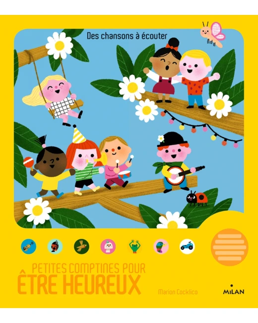 Livre Petites comptines pour être heureux