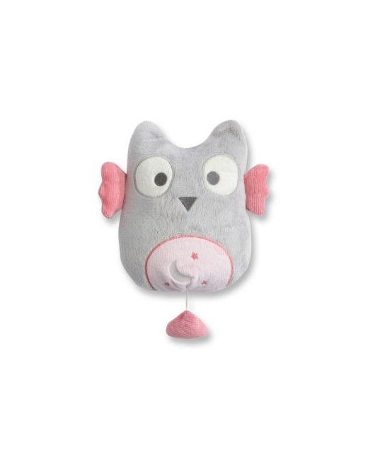 Peluche musicale Chouette
