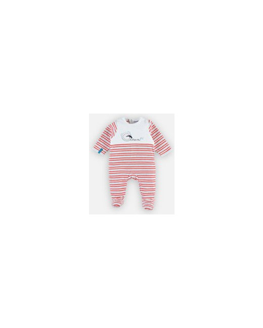 Pyjama dors-bien en coton à rayures