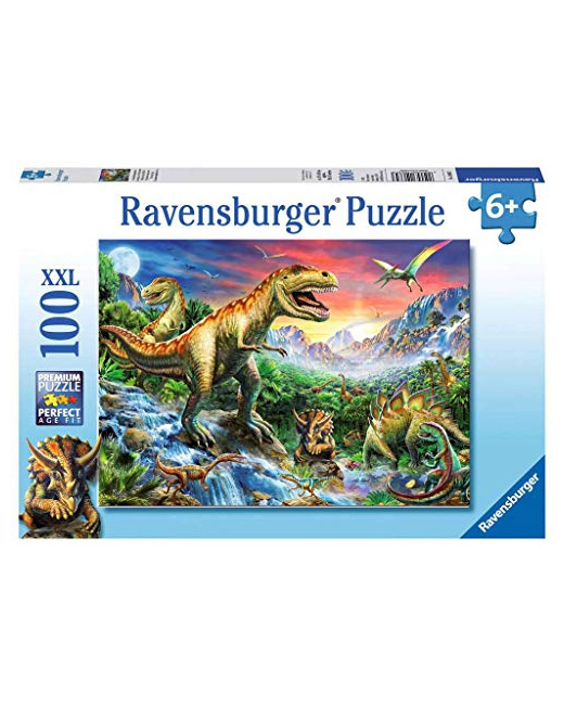 Puzzle - Au temps des dinosaures - 100 pièces