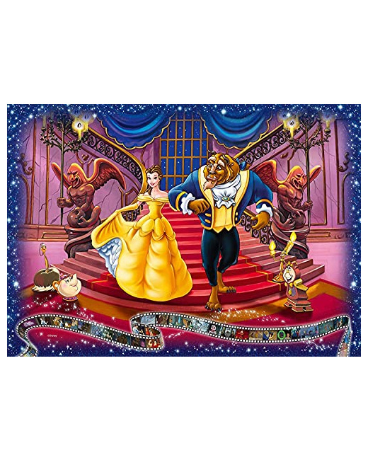 Puzzle - La Belle et la Bête - Collection Disney - 1000 pièces