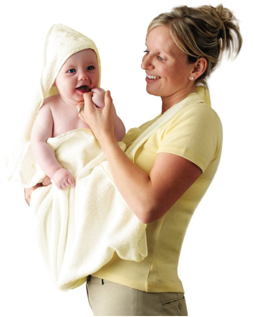 Serviette de bain tablier