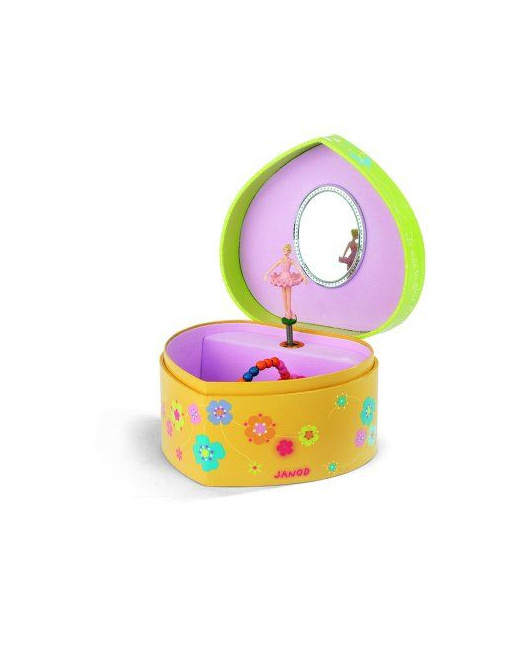 Boîte à bijoux musicale Coeur