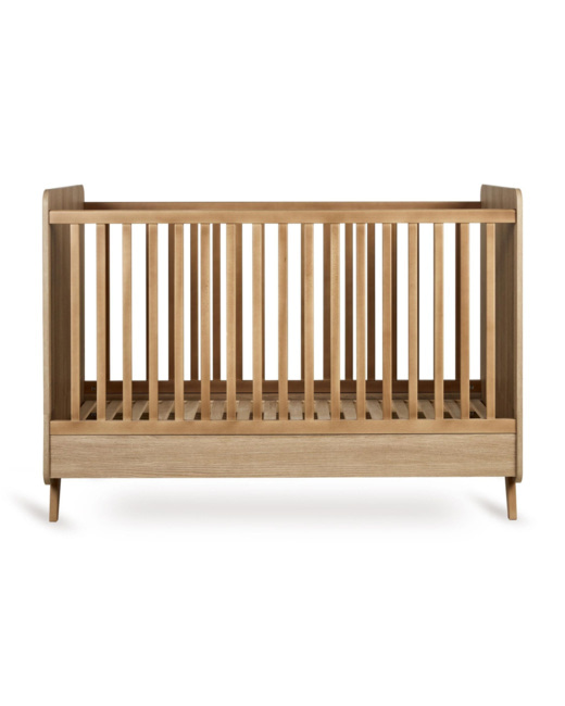 Lit bébé évolutif en lit enfant Loft Honey Ash