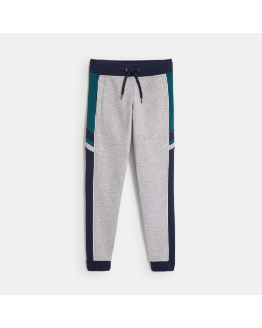 Jogging sportswear en molleton gris garçon