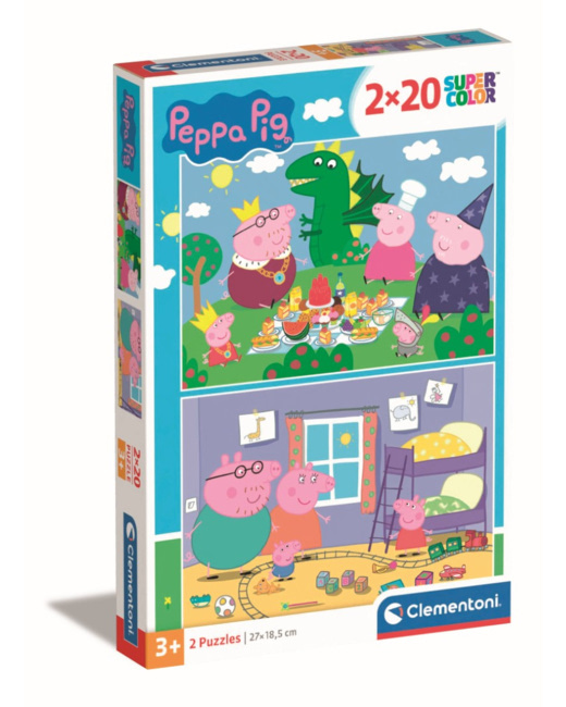 Puzzle Peppa Pig - 20 pièces