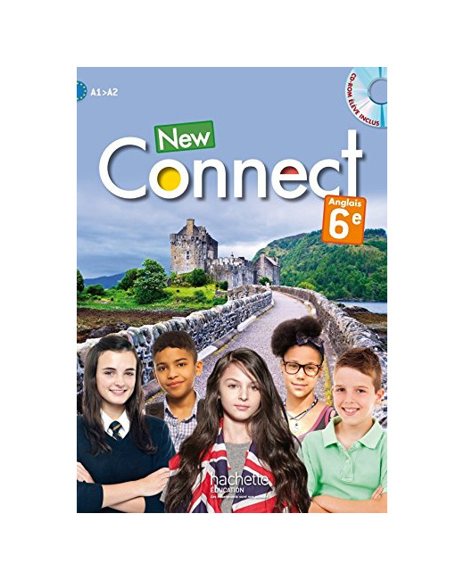 New Connect 6e - anglais - Livre de l'élève + DVD élève inclus - Edition 2015
