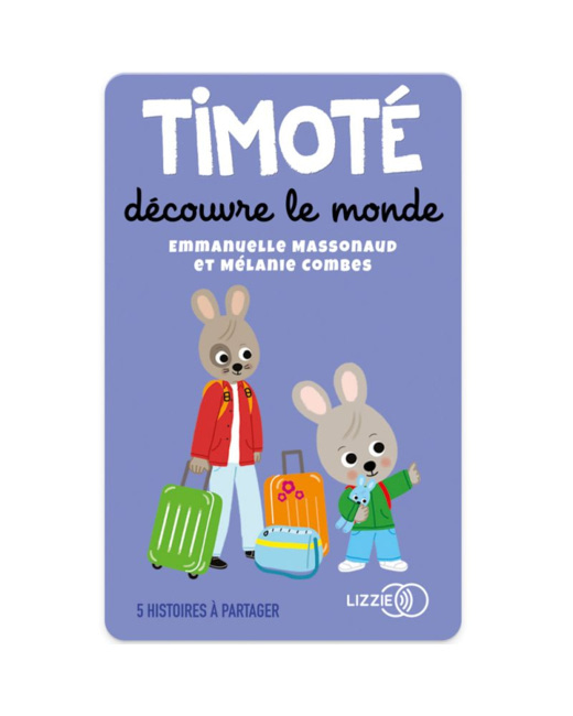 Carte Timoté découvre le monde