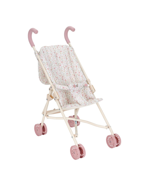 Poussette pour poupée en métal