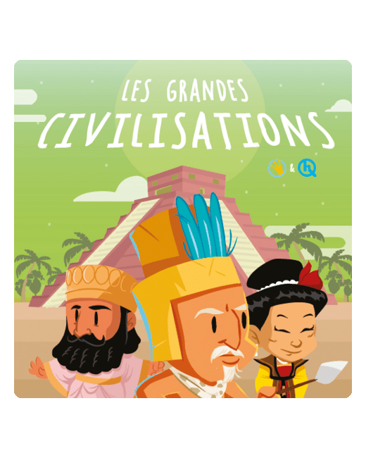 Livre audio enfant - Les Grandes Civilisations