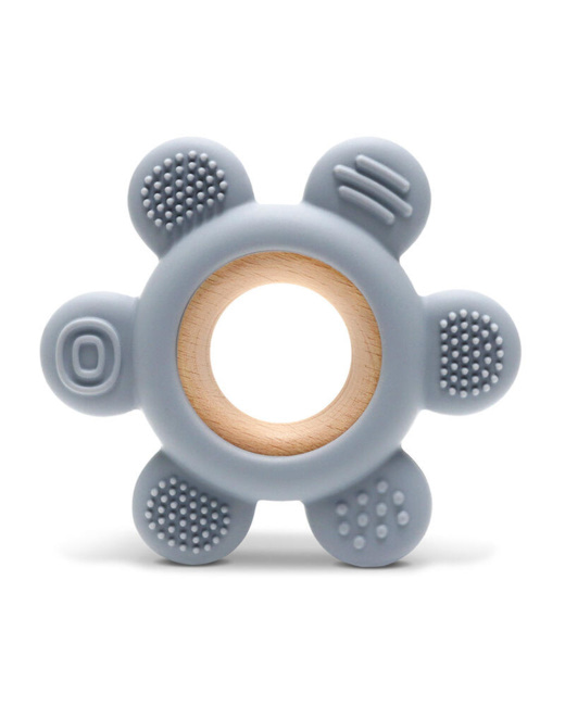 Anneau de dentition silicone Fleur