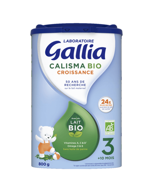 Lait Calisma Bio Croissance 3