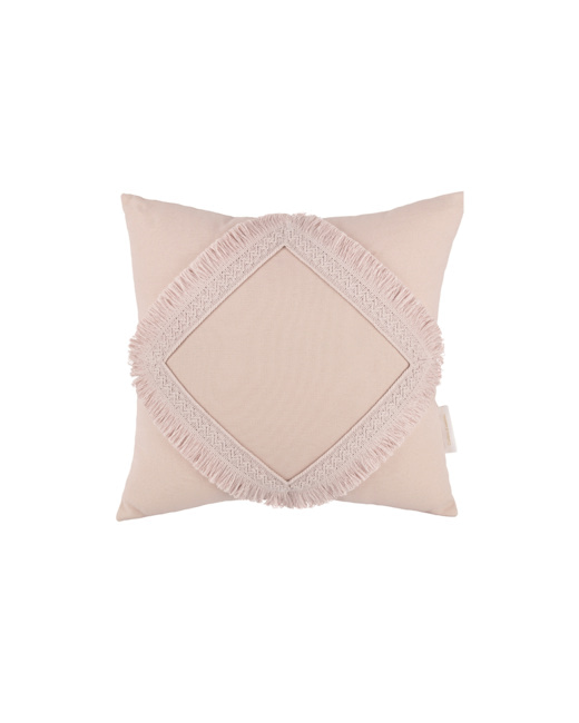 Coussin à franges Boho