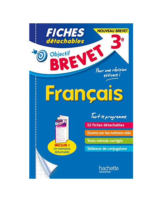 Objectif Brevet - Fiches Français