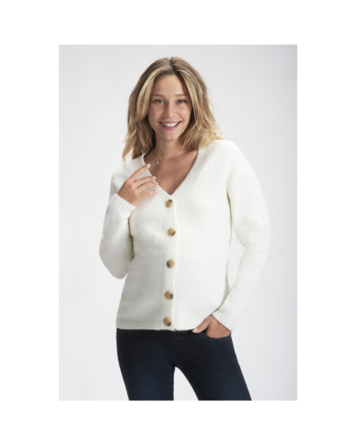 Gilet adulte en tricot boutonné