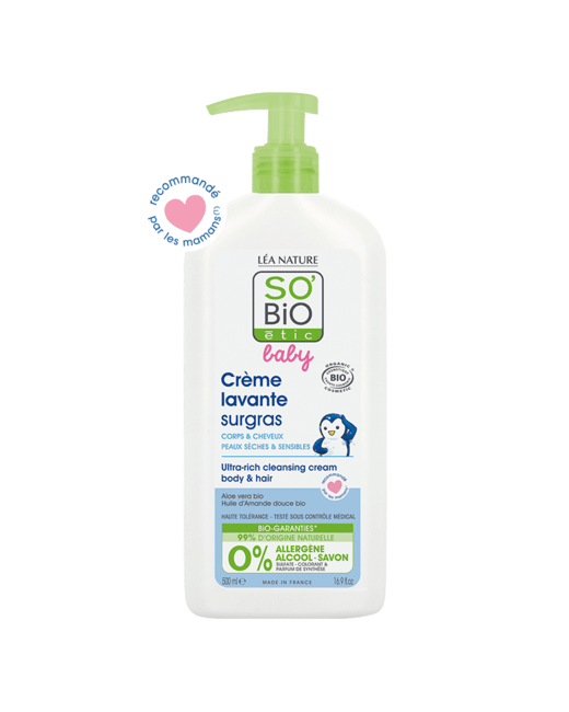 Crème lavante surgras