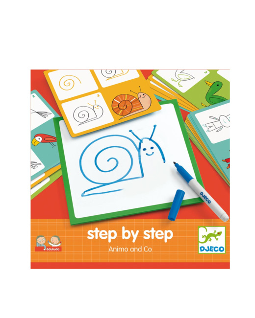 Jeux de dessin step by step Les animaux