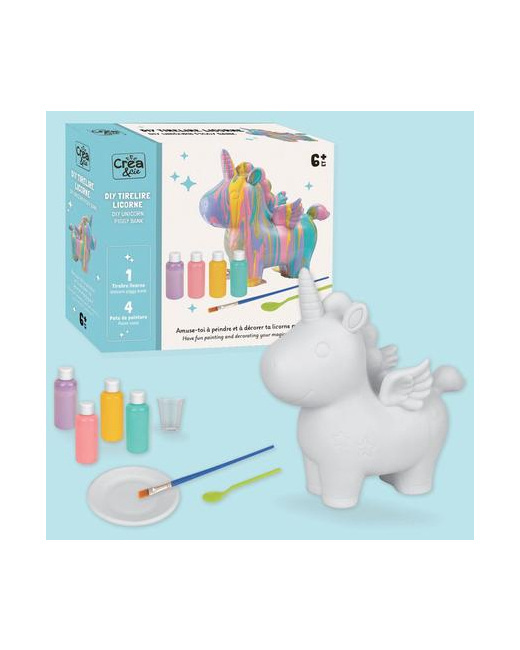 Diy tirelire Licorne