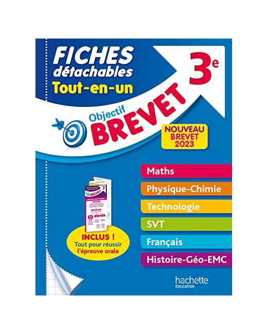 Objectif Brevet Fiches Tout-en-un 2023